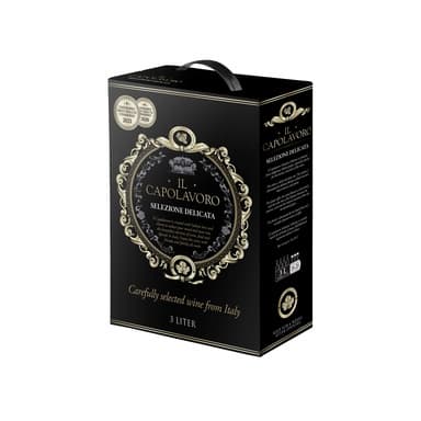 IL CAPOLAVORO Selezione Delicata 12,5% 300cl BIB(punane,kuiv_0