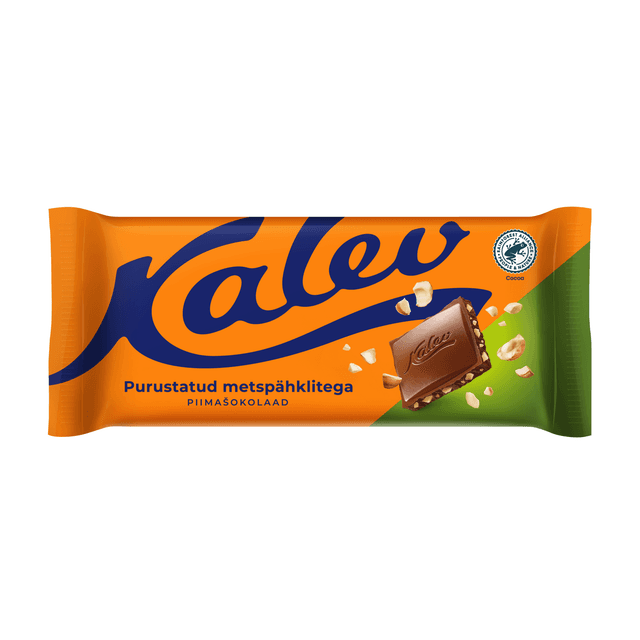 KALEV Piimašokolaad purustatud metspähklitega 100g product_info