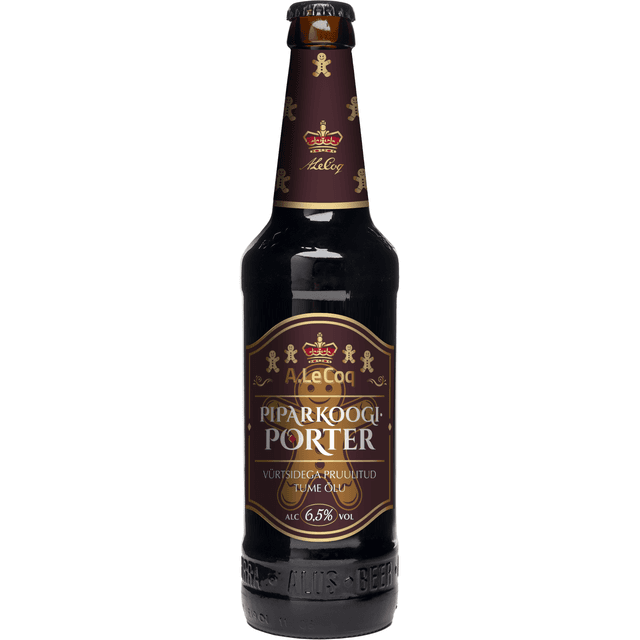 A.LE COQ õlu Piparkoogi Porter tume 6,5% 50cl (klaas) product_info