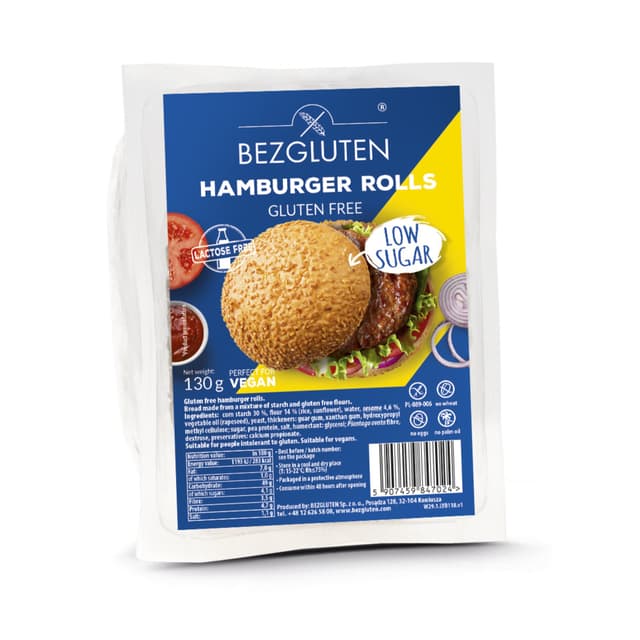 BEZGLUTEN Hamburgerisai 130g (2tk, gluteenivaba) product_info
