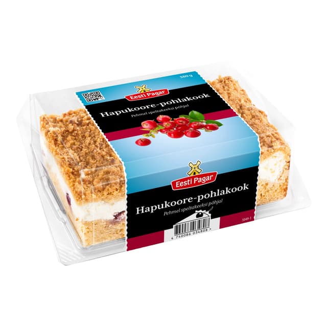 EESTI PAGAR Hapukoore-pohlakook 380g product_info