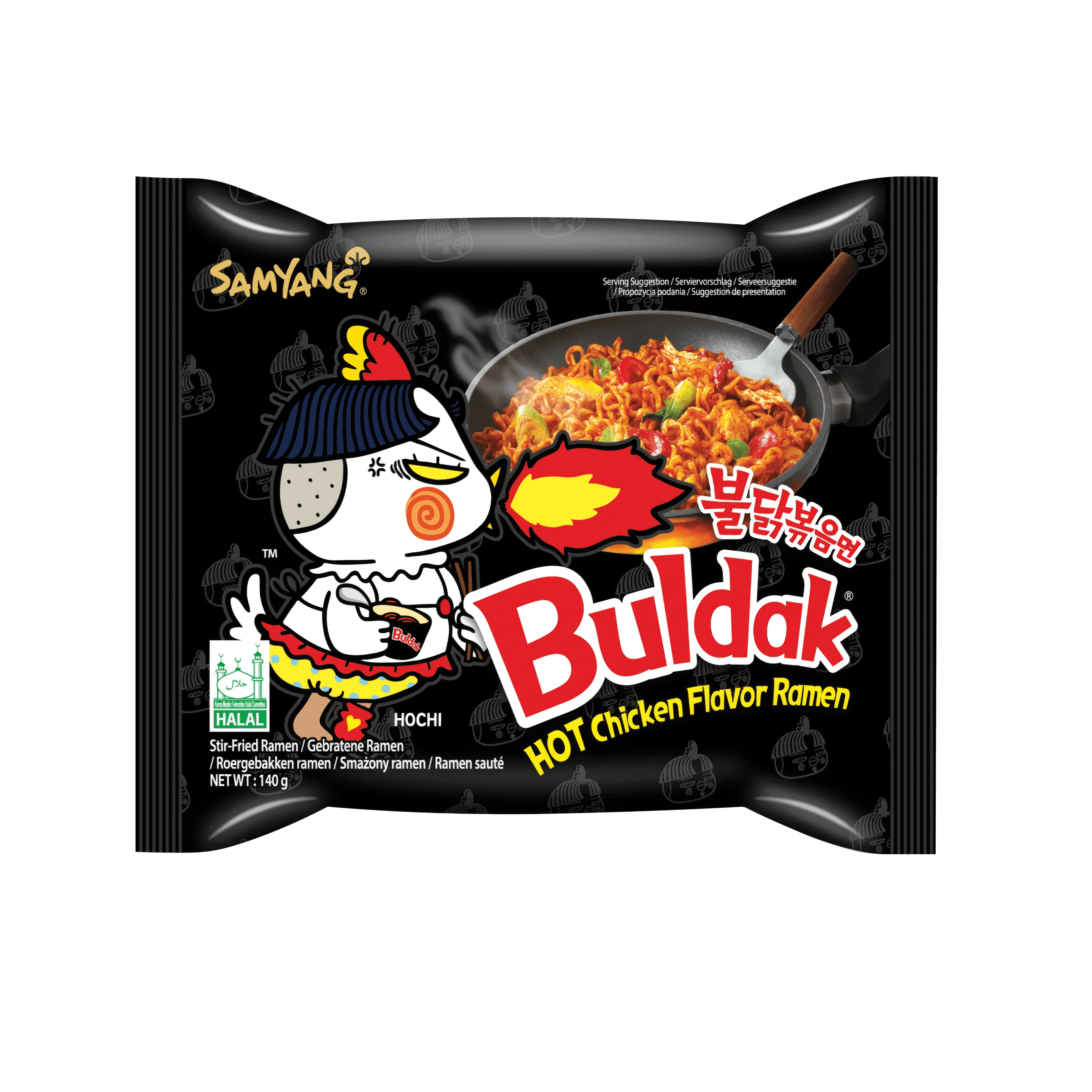 BULDAK Kiirnuudlid ramen vürtsikad,kanalihamaitselised 140g_0