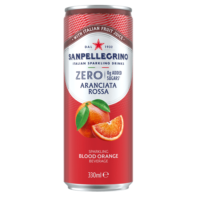 SANPELLEGRINO Zero Aranciata Rossa 0,33l (purk) product_info