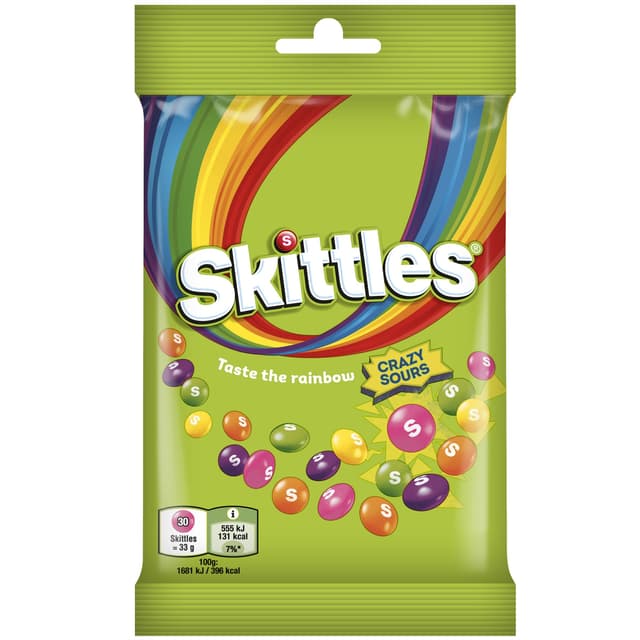 SKITTLES Crazy Sours 95g product_info