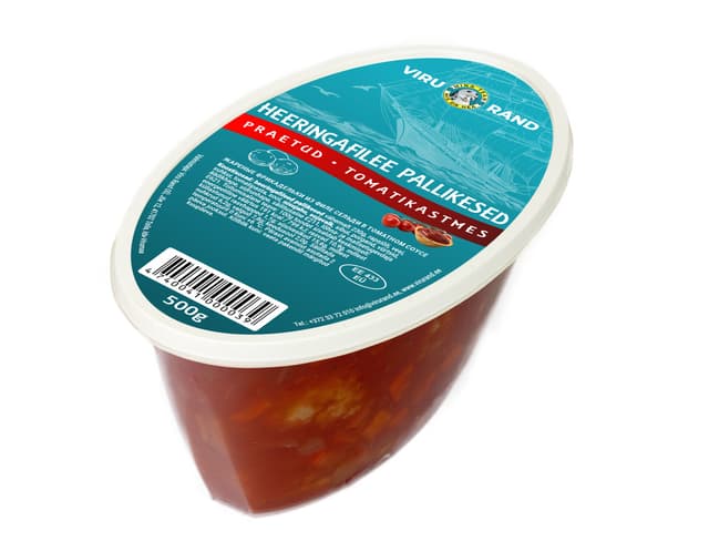 VIRU RAND Praetud heeringafilee pallikesed tomatikastm. 500g product_info