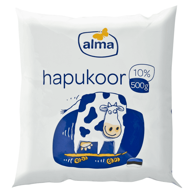ALMA Hapukoor 10% 500g(kile) product_info