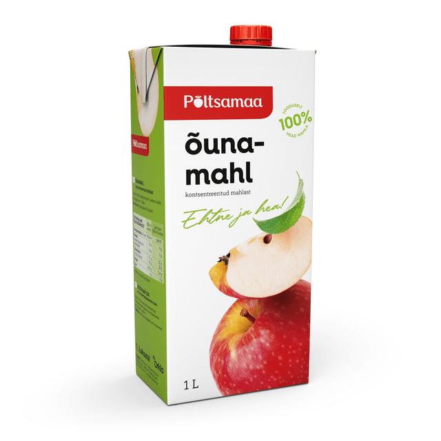 PÕLTSAMAA Õunamahl 100% 1l product_info
