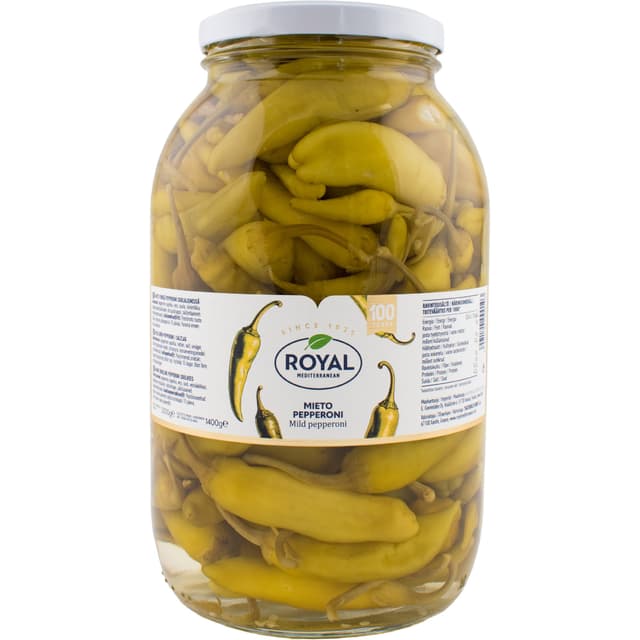 ROYAL Kreeka mahedad terved pepperonid 3kg product_info