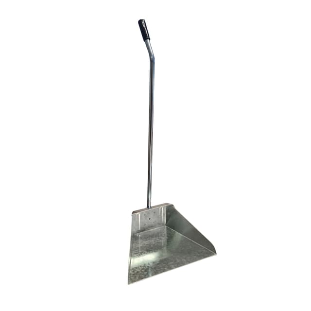 Prügikühvel poolpika varrega (metallist) product_info