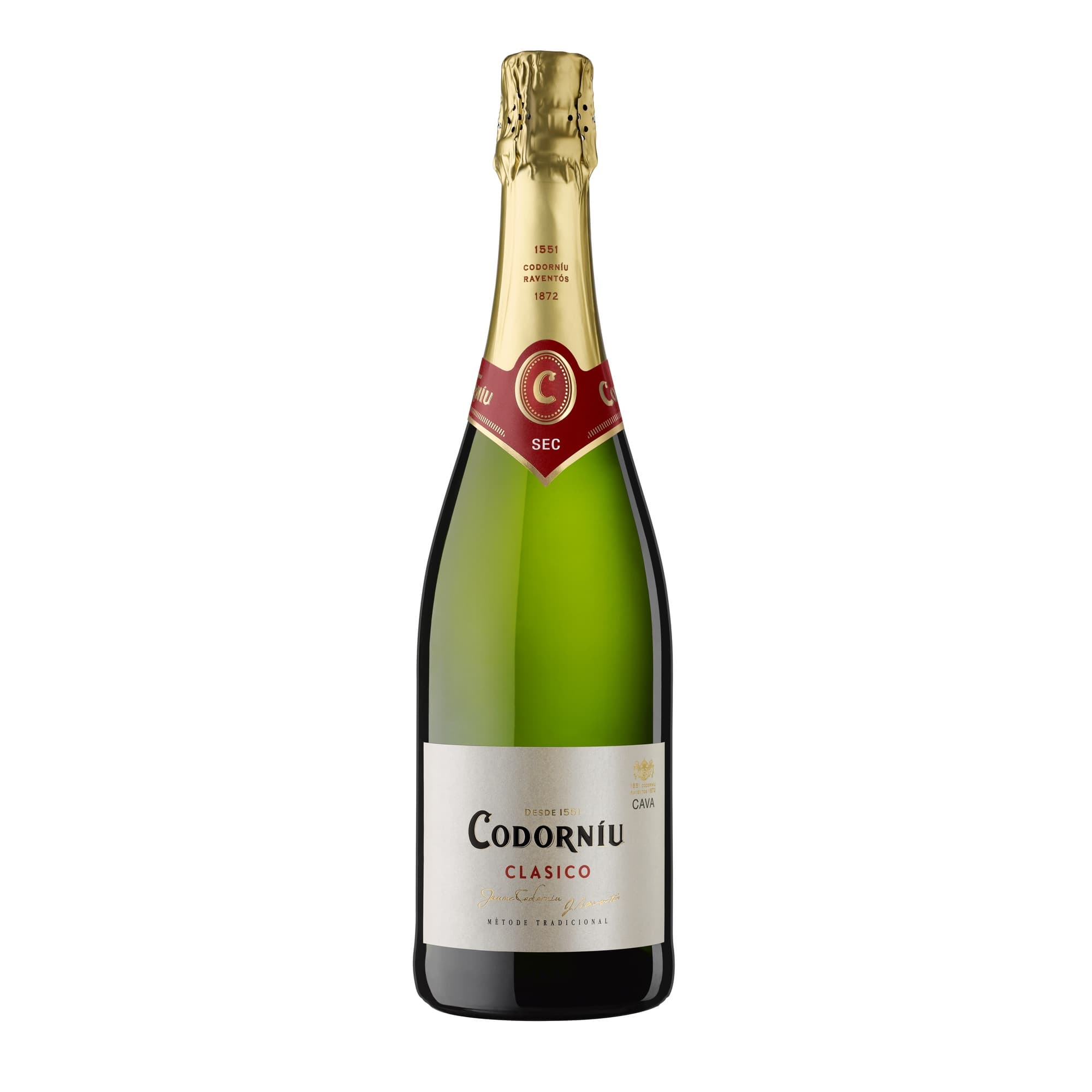 CODORNIU Cava Classico Seco Organic 11,5% 75cl (poolkuiv)_0