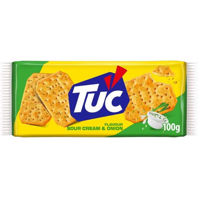 TUC Kreekerid hapukoore- ja sibulamaitselised 100g product_info
