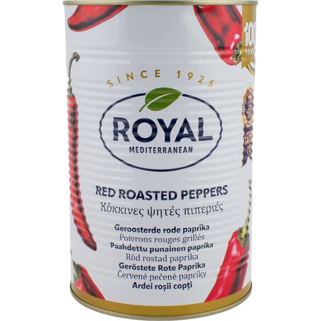 ROYAL Röstitud kooreta punane paprika marinaadis 4,2kg product_info