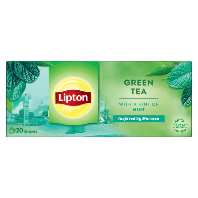 LIPTON Roheline tee piparmündiga 20x1,3g product_info