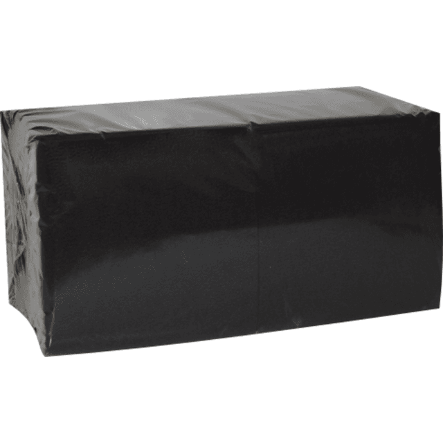 Salvrätikud 24x24cm 400tk (1 kihilised, mustad) product_info