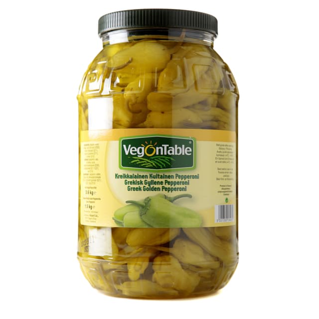 VEGONTABLE Kreeka kuldsed pepperonid 3,6kg product_info