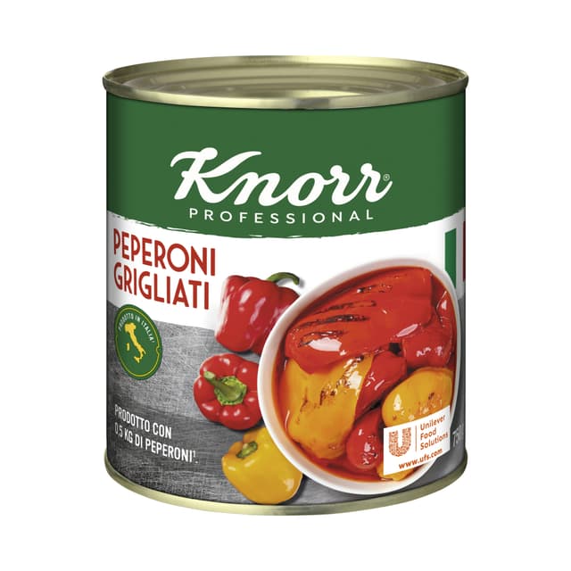 KNORR Professional grillitud paprikad 750g product_info