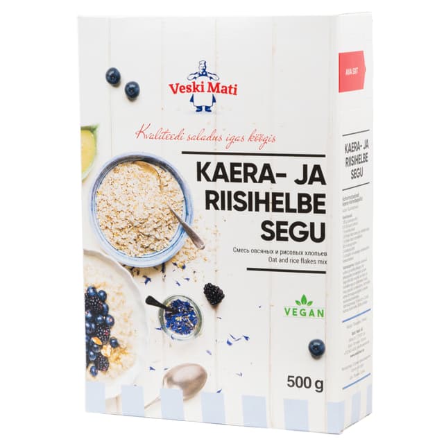 VESKI MATI Kaera- ja riisihelbe segu 500g product_info