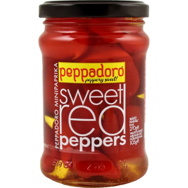 PEPPADORO Kreeka punased minipaprikad 270g product_info