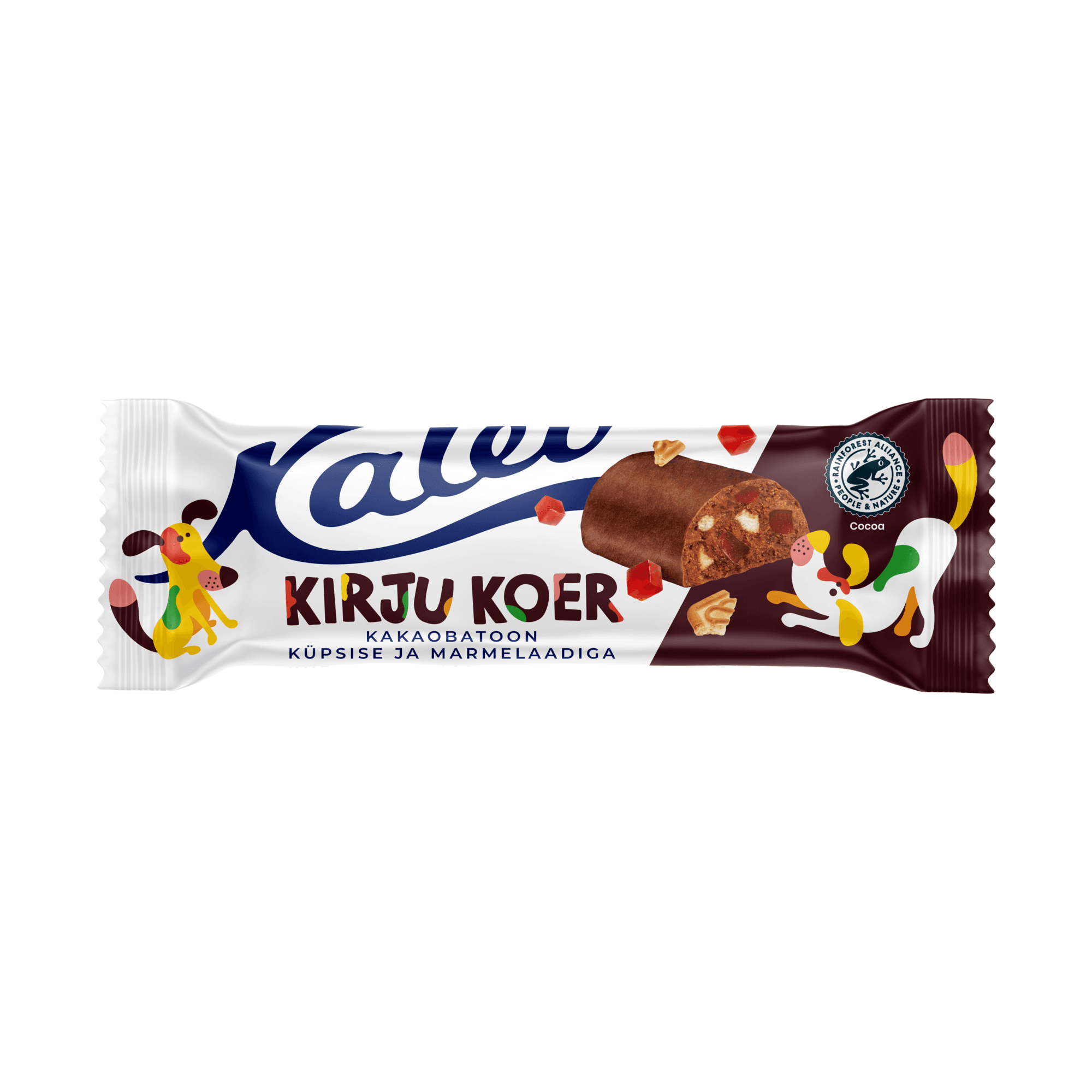 KALEV Batoon Kirju koer küpsiste ja marmelaaditükkidega 36g_0
