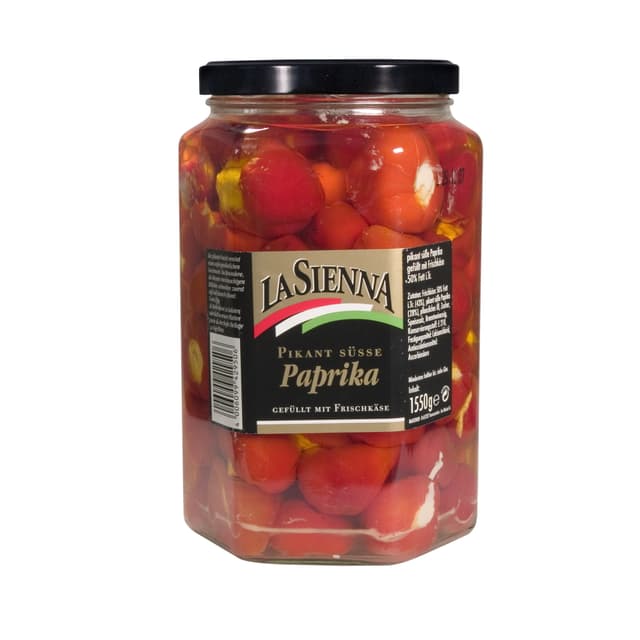 LA SIENNA Pikantsed magusad paprikad toorjuustuga 1,55kg product_info