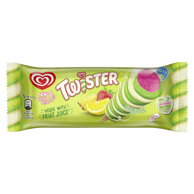 TWISTER Green maasika-sidruni mahlajää 80ml/71g product_info