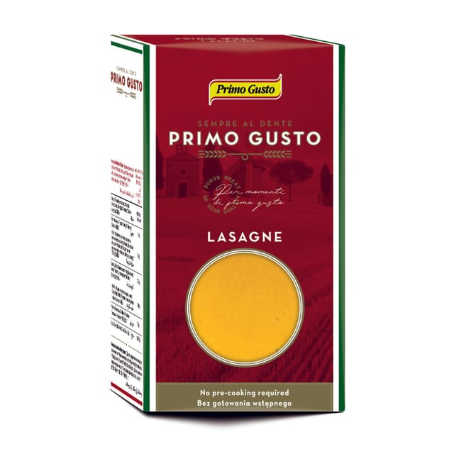 PRIMO GUSTO Lasanjeplaadid 500g product_info