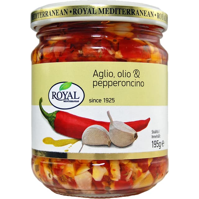 ROYAL Küüslaugu-tšillitükid õlis 195g product_info