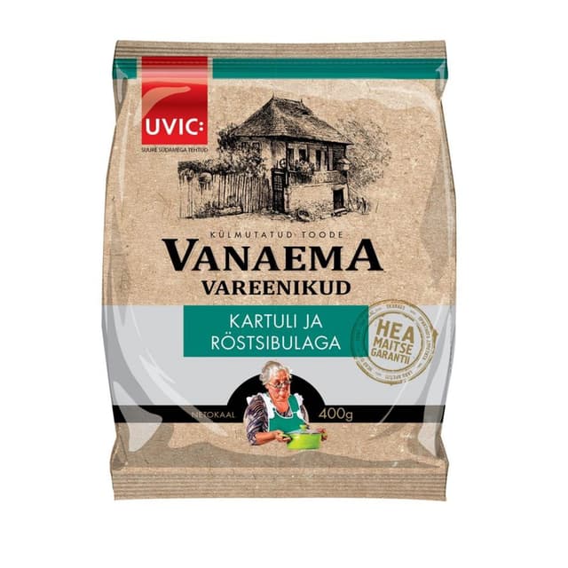 UVIC Vanaema kartuli-röstsibulaga vareenikud 400g(külmut.) product_info