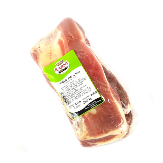 KARNI Lihaveise ribi lihaga kg(ca 2kg,külmut.) product_info