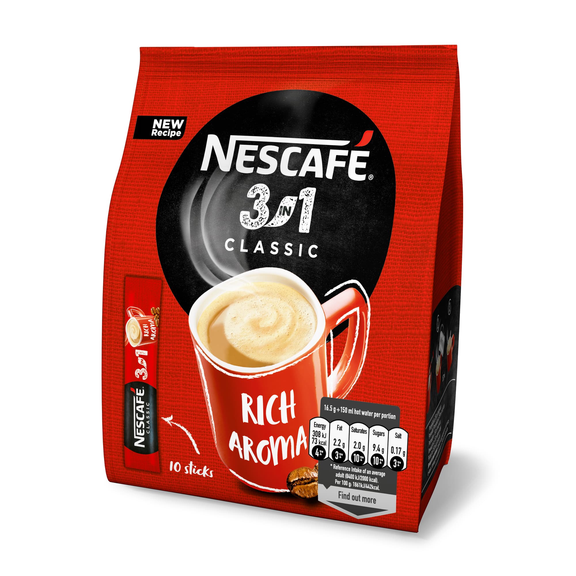 NESCAFE Classic lahustuv kohv 3in1 10x15,5g (kott)_0