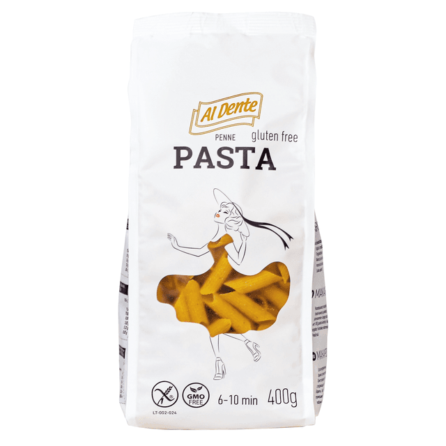 AL DENTE Penne pasta 400g (gluteenivaba) product_info