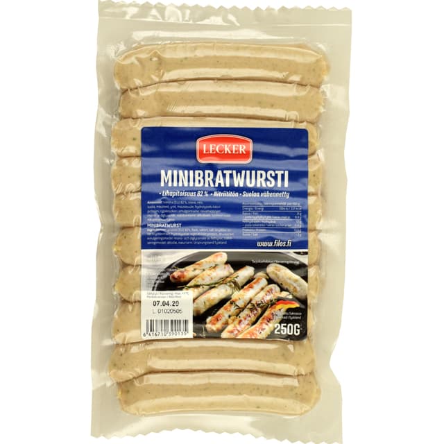 LECKER Saksa mini praevorst 250g product_info