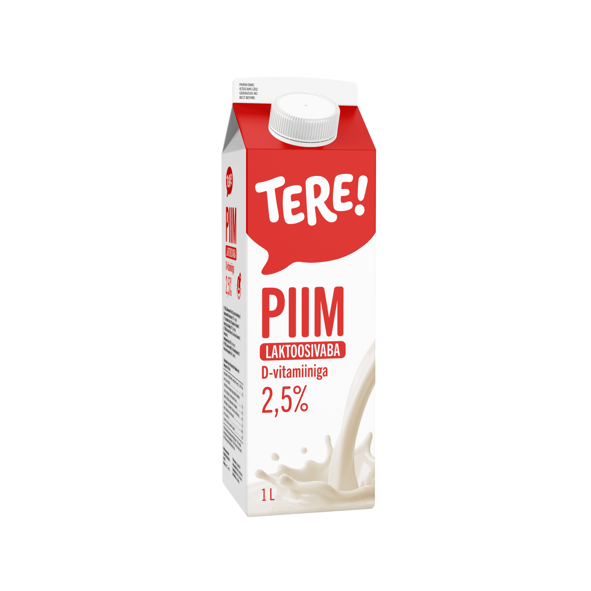 TERE Piim D-vitamiiniga 2,5% 1l (pure,laktoosivaba)_0