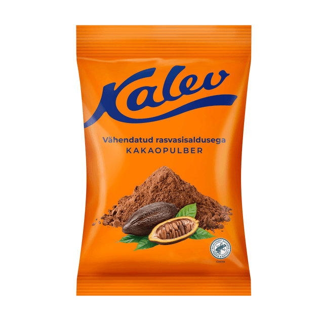 KALEV  Kakaopulber vähendatud rasvasisaldusega 11% 150g product_info