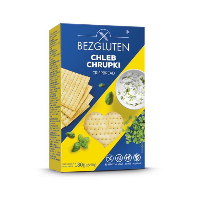 BEZGLUTEN Näkileib 180g (2*90g, gluteenivaba) product_info