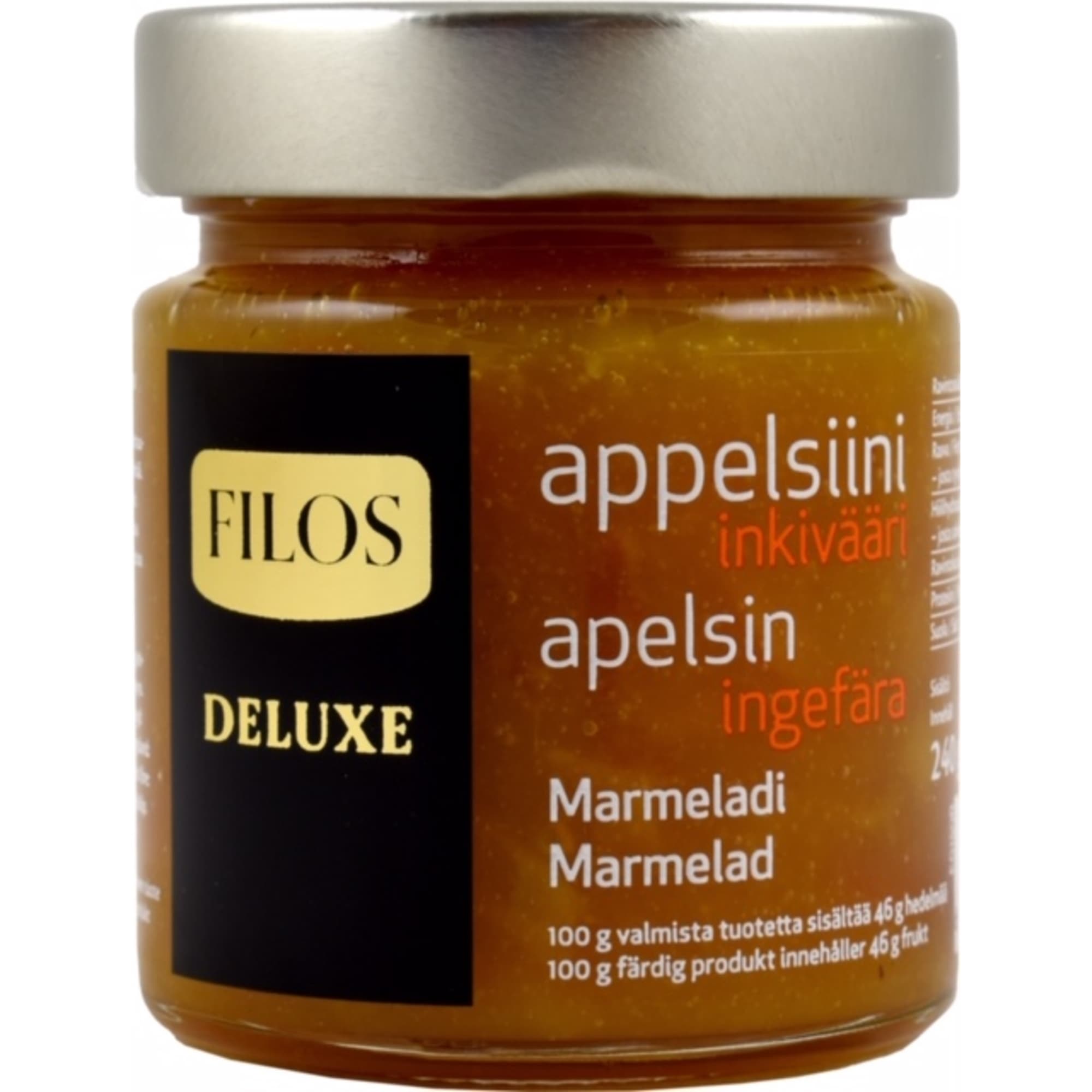 FILOS Deluxe Apelsini-ingveri marmelaad 240g_0