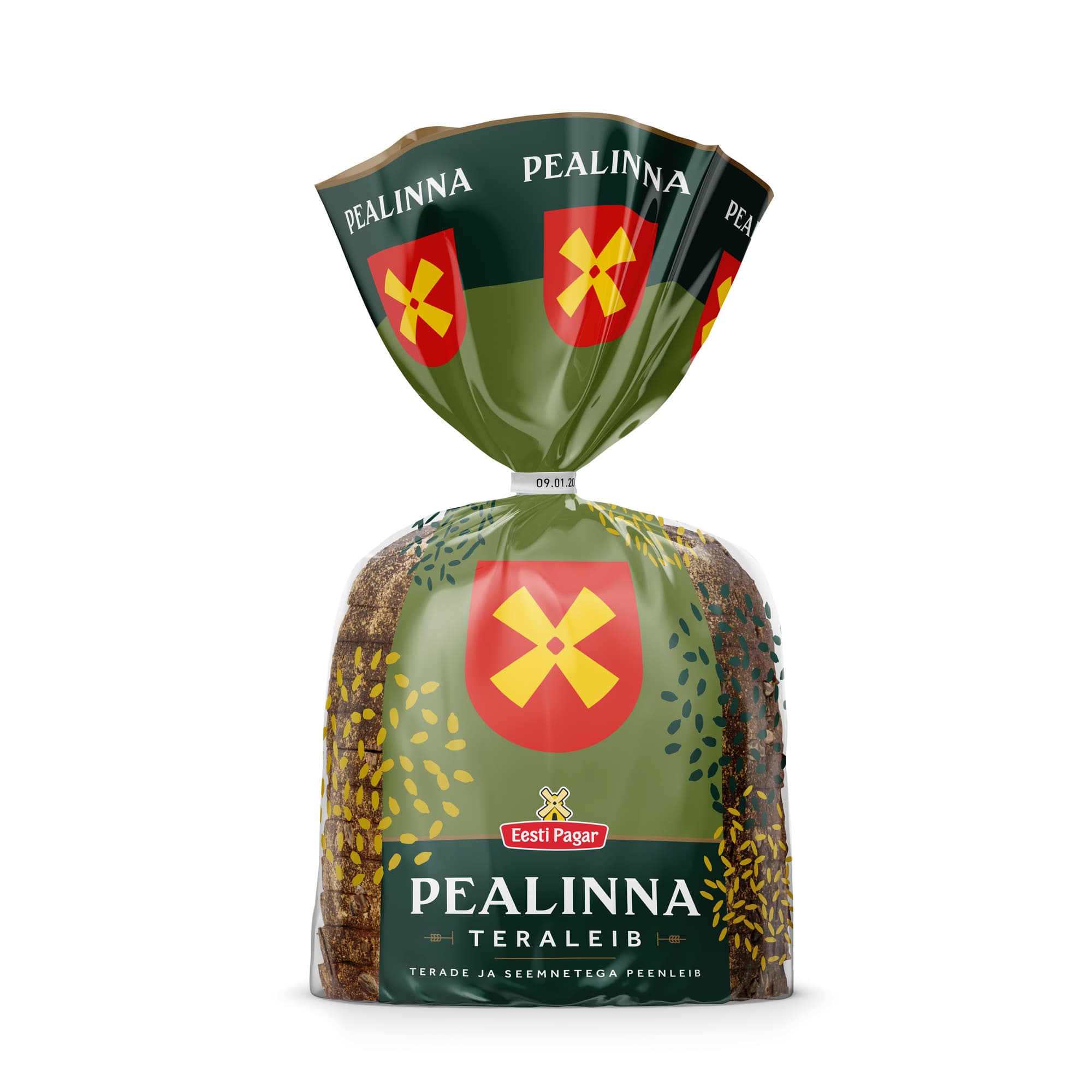 EESTI PAGAR Pealinna peenleib seemnete ja teradega 390g_0