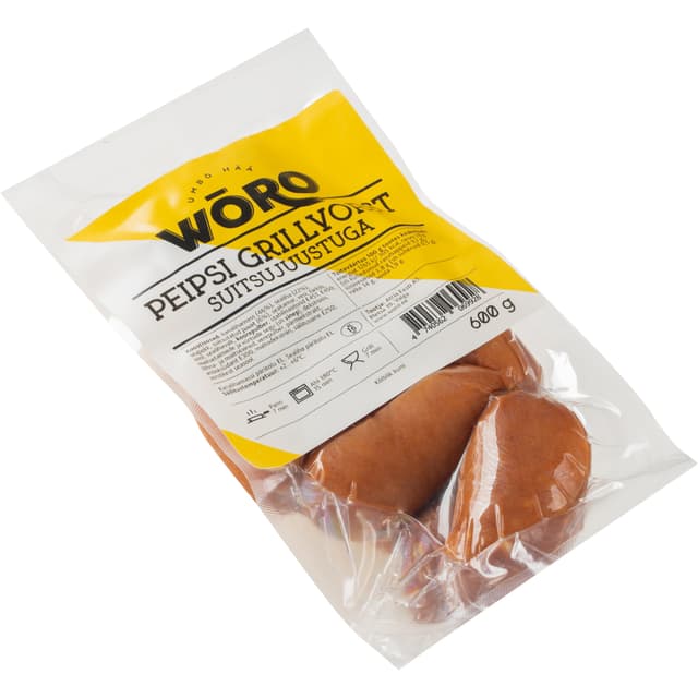 WÕRO Peipsi grillvorstid suitsujuustuga 600g product_info