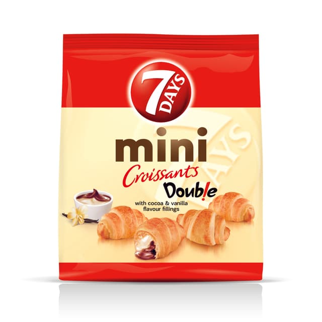 7 DAYS Minicroissant kakao-vaniljetäidisega 185g product_info