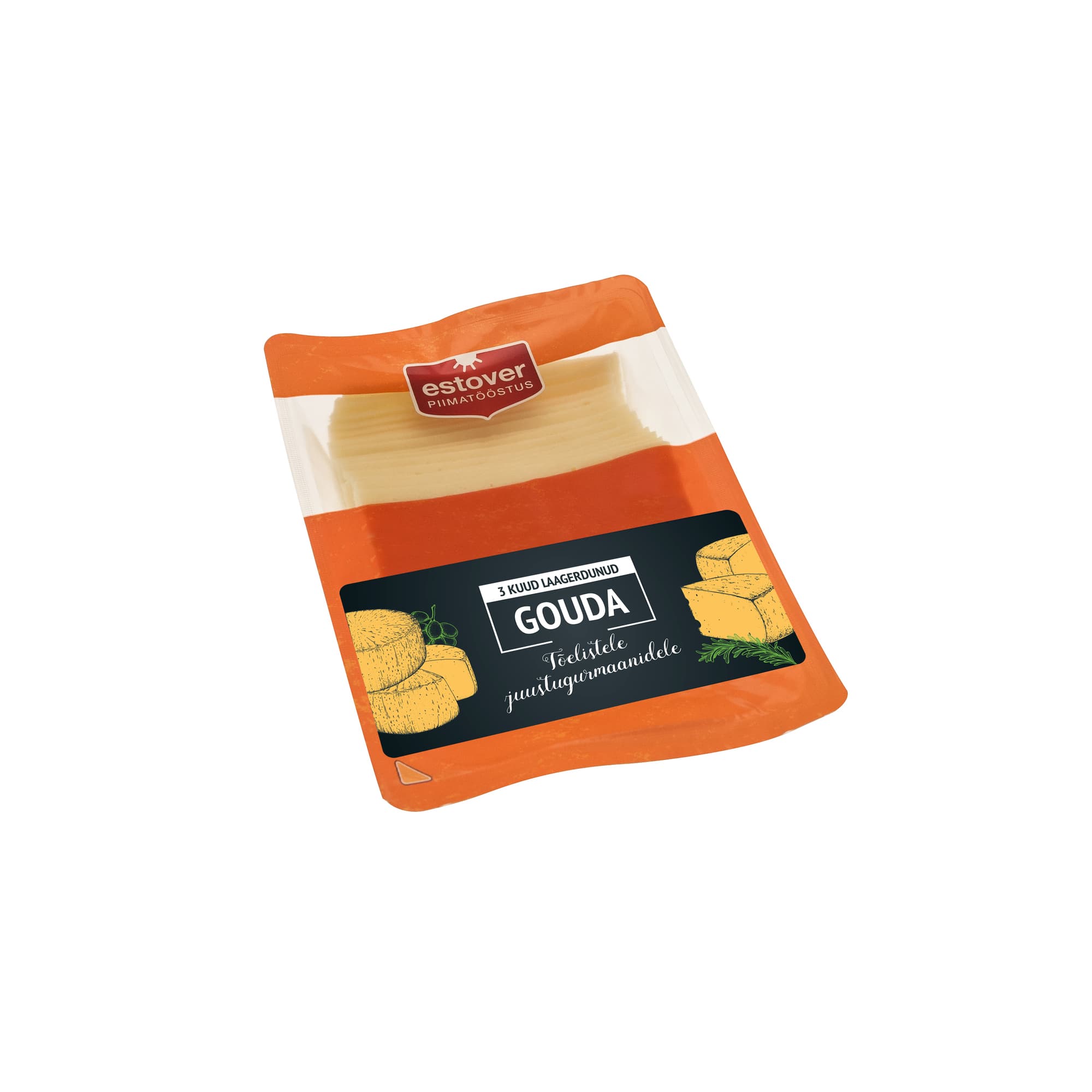 ESTOVER Gouda  juust 150g(viilud)_0