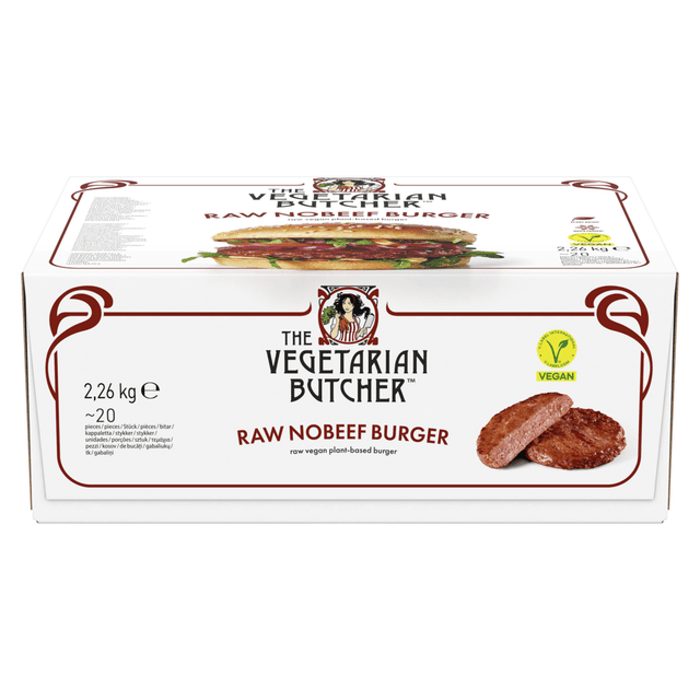 THE VEGETARIAN BUTCHER NoBeef burger 2,26kg(20x113g,külmut.) product_info