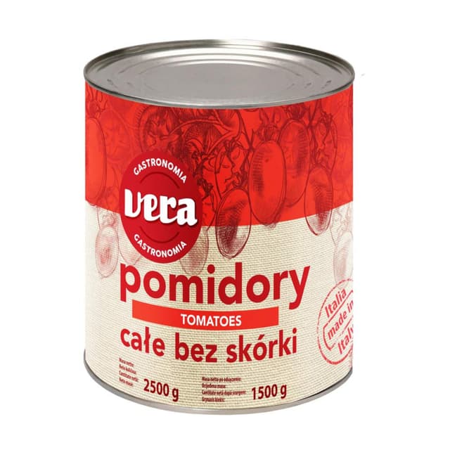 VERA Kooritud tomatid omas mahlas 2,5kg product_info
