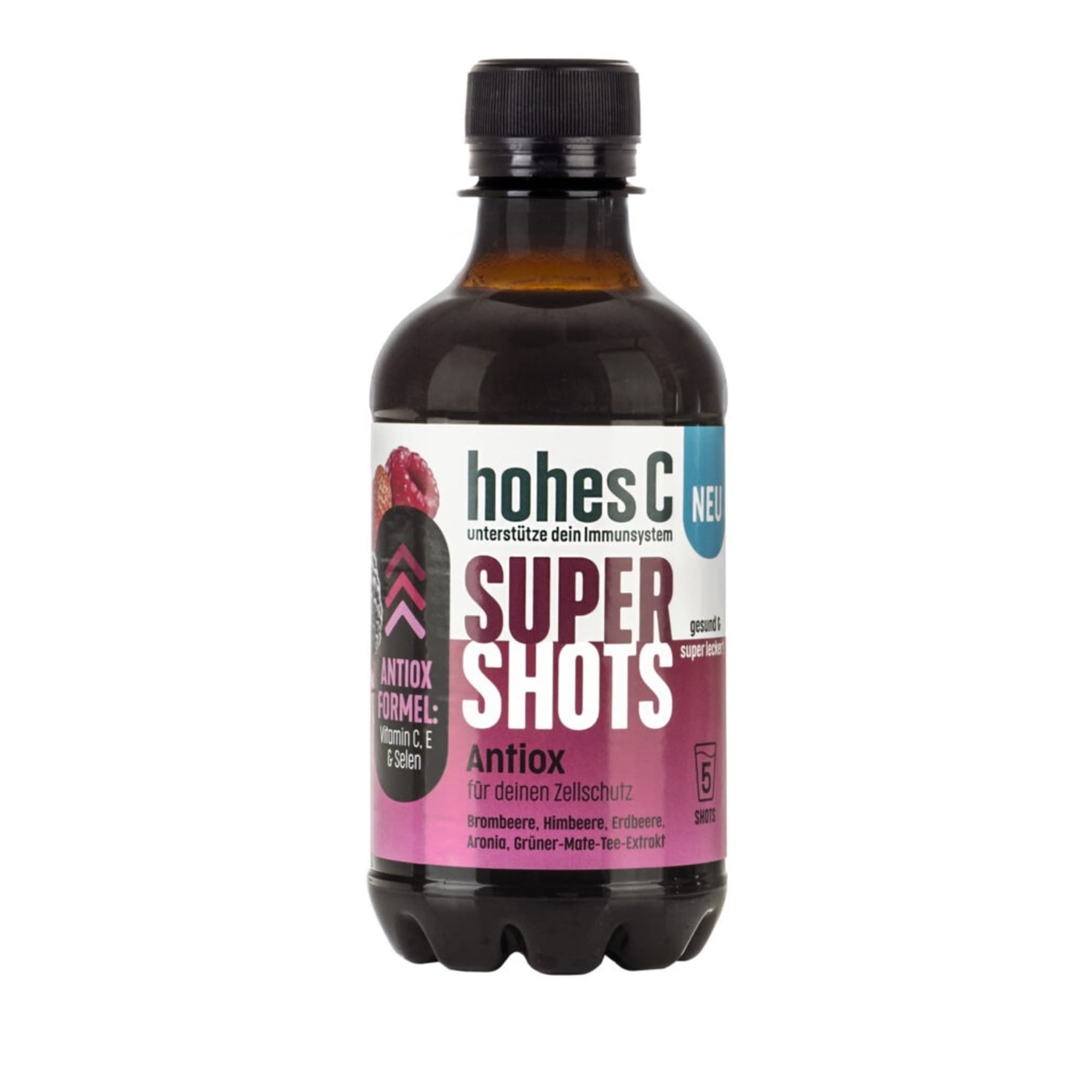 HOHES C Super Shots Antiox mitme puuvilja mahl 33cl(pet)_0