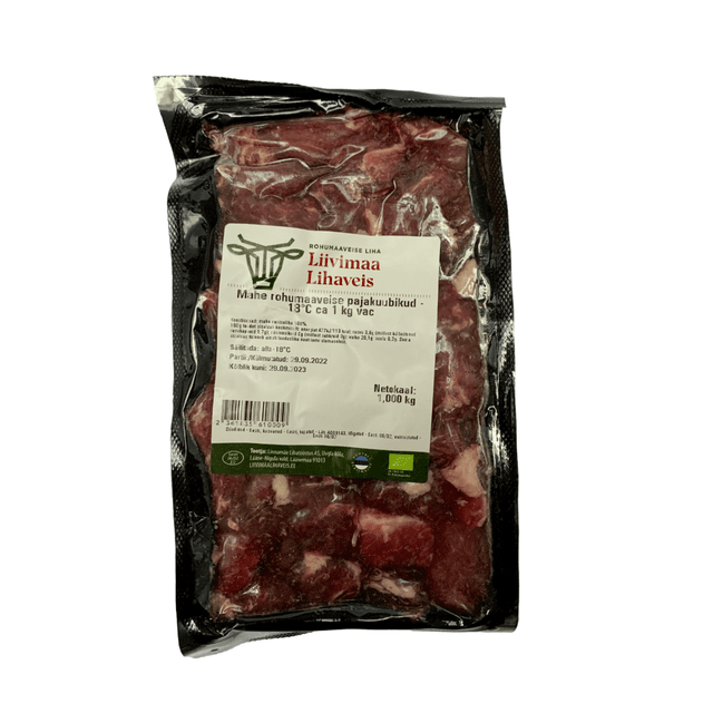 LIIVIMAA LIHAVEIS Mahe rohumaaveise pajakuubikud kg(~1kg,kül product_info