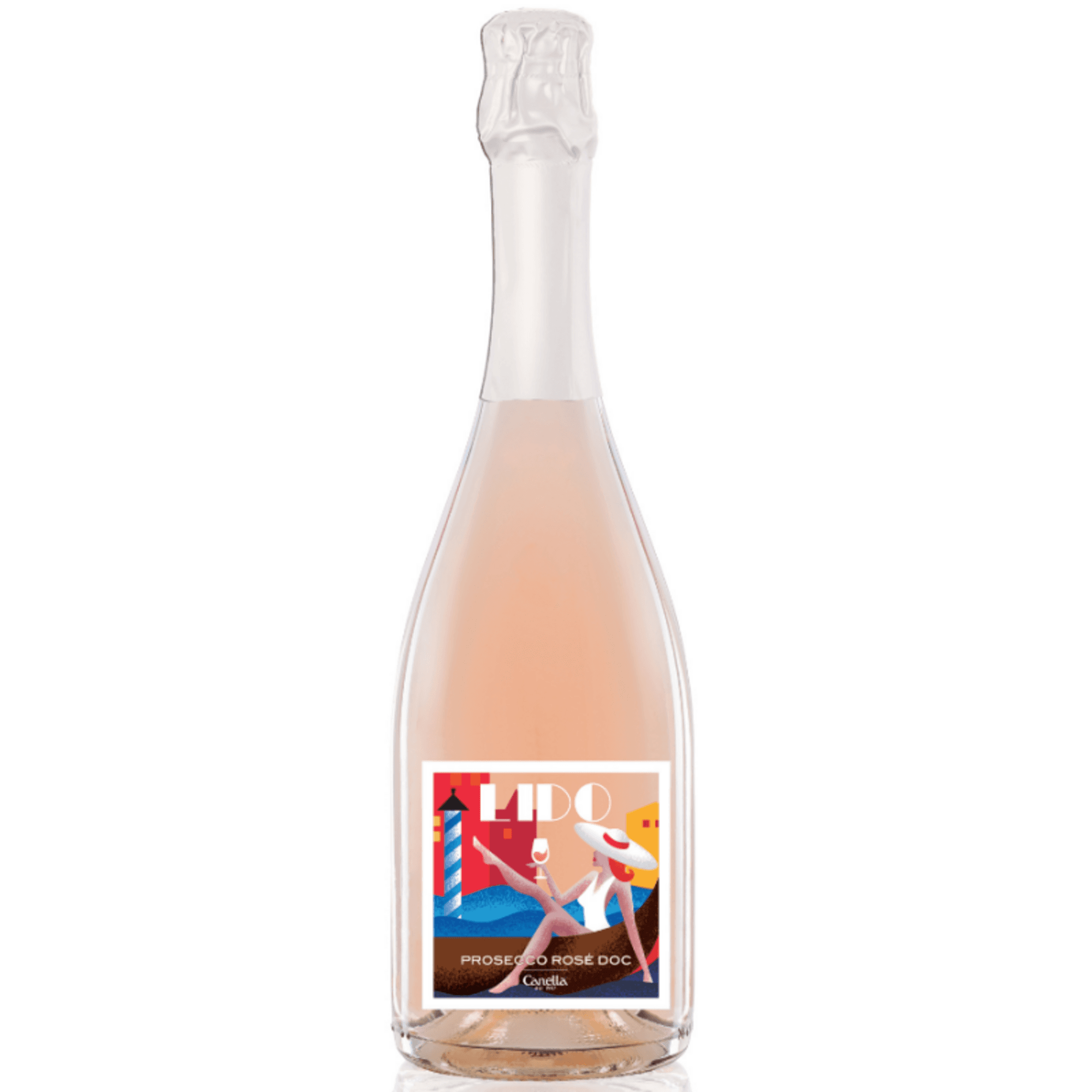 CANELLA Prosecco Lido Rose Brut 11% 75cl (roosa,kuiv)_0