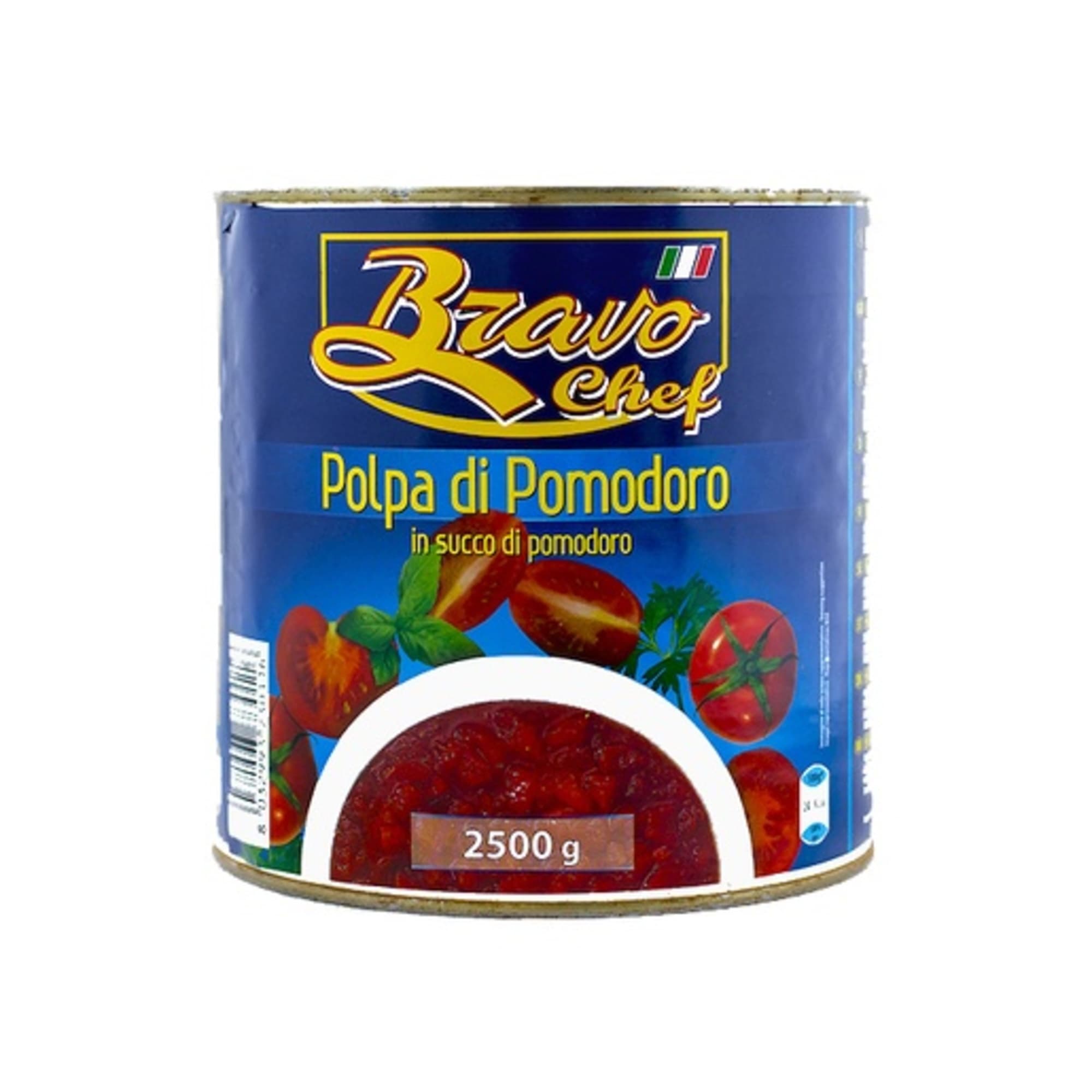 BRAVO CHEF Tükeldatud tomatid 2,5kg_0