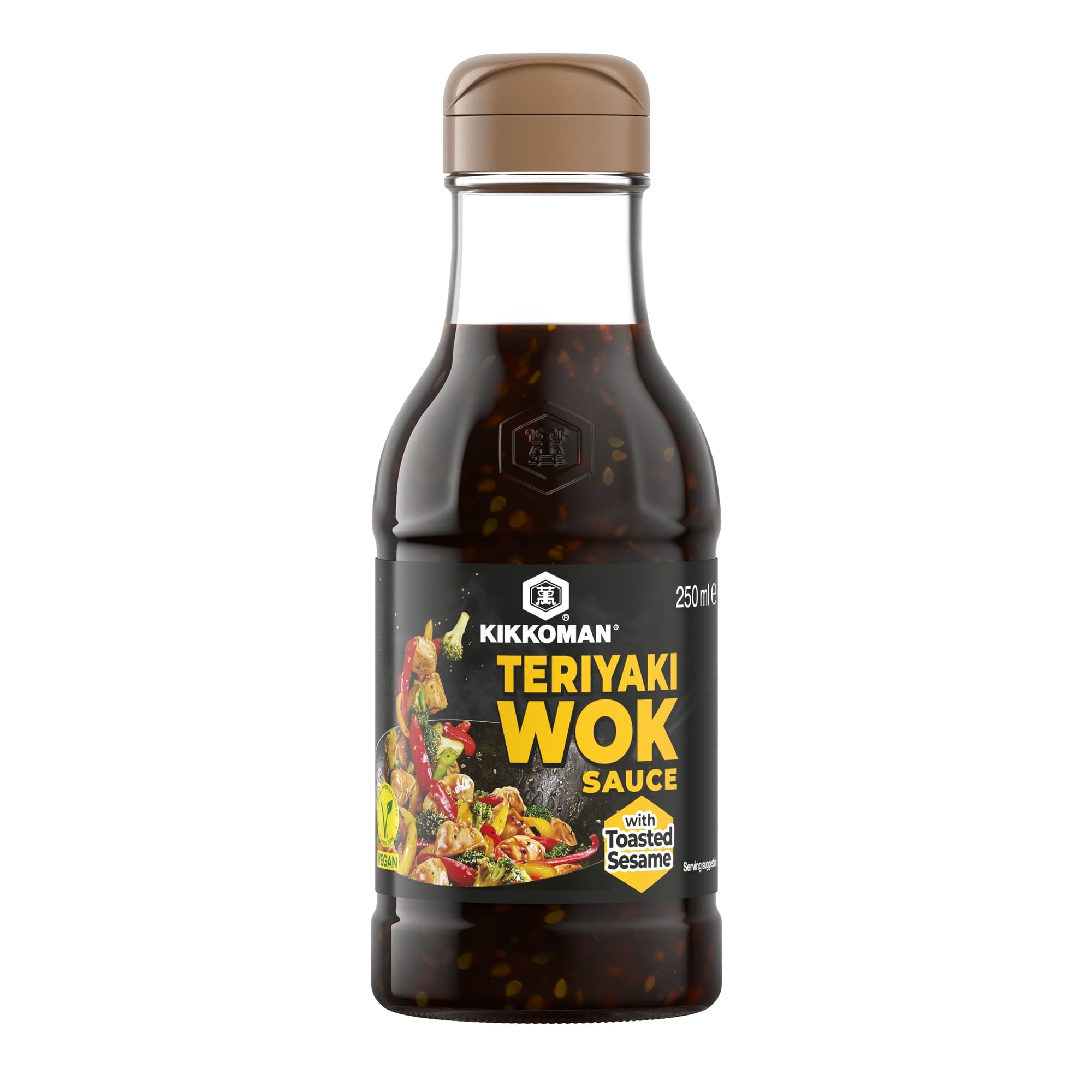 KIKKOMAN Teriyaki Wok kaste röstitud seesamiga 250ml_0