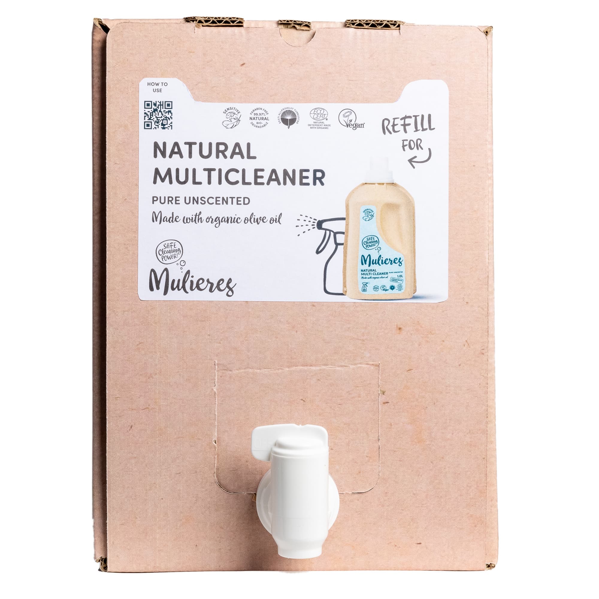 MULIERES Looduslik Üldpuhastusvahend 15l (lõhnatu)_0
