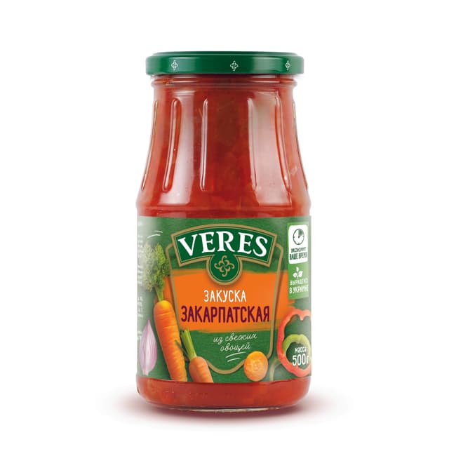 VERES Köögivilja salat Zakarpatskaja 500g product_info