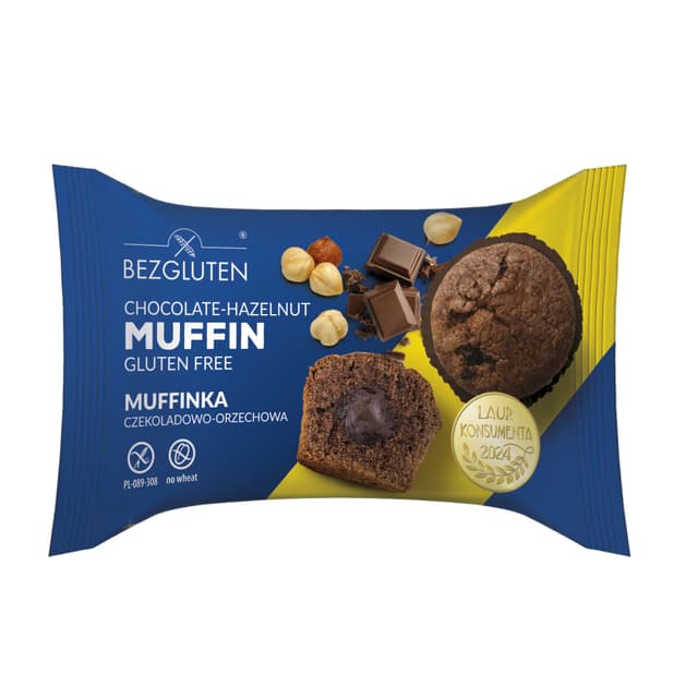 BEZGLUTEN Šokolaadimuffin täidisega 60g (glut.vaba) product_info